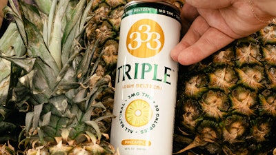 Triple High Seltzer Pineapple A