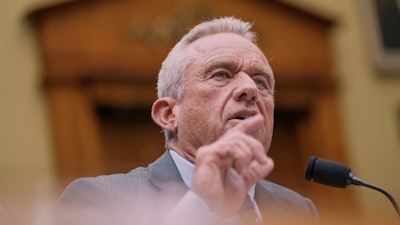 Secretary of Health and Human Services Robert F. Kennedy Jr., testifies during a House Energy and Commerce Committee, Tuesday, June 24, 2025, in Washington.