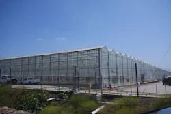 The exterior of Glass House Farms is shown, a day after an immigration raid on the facility, on Friday, July 11, 2025, in Camarillo, Calif.