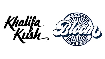 Bloom Cannabis And Khalifa Kush Logo