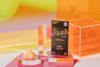 Gron Rosin Pearls Orange Yuzu Cannabis Gummy