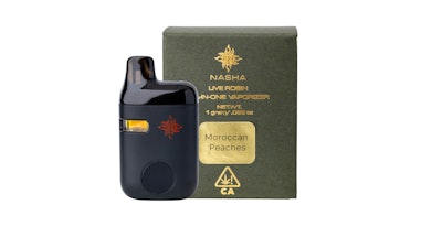 Nasha live rosin all-in-one vaporizer.