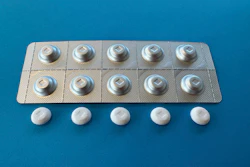 This photo provided by Catalent shows Catalent's MindMed's formulation of LSD.