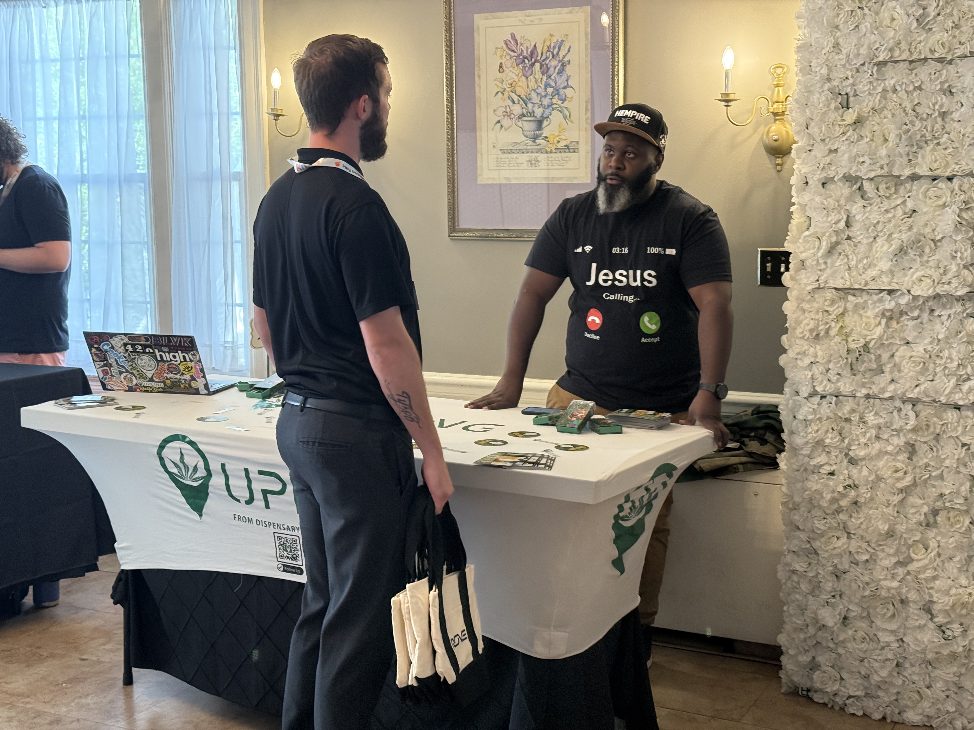 Colin Fraser (right) is the CEO of Upling.