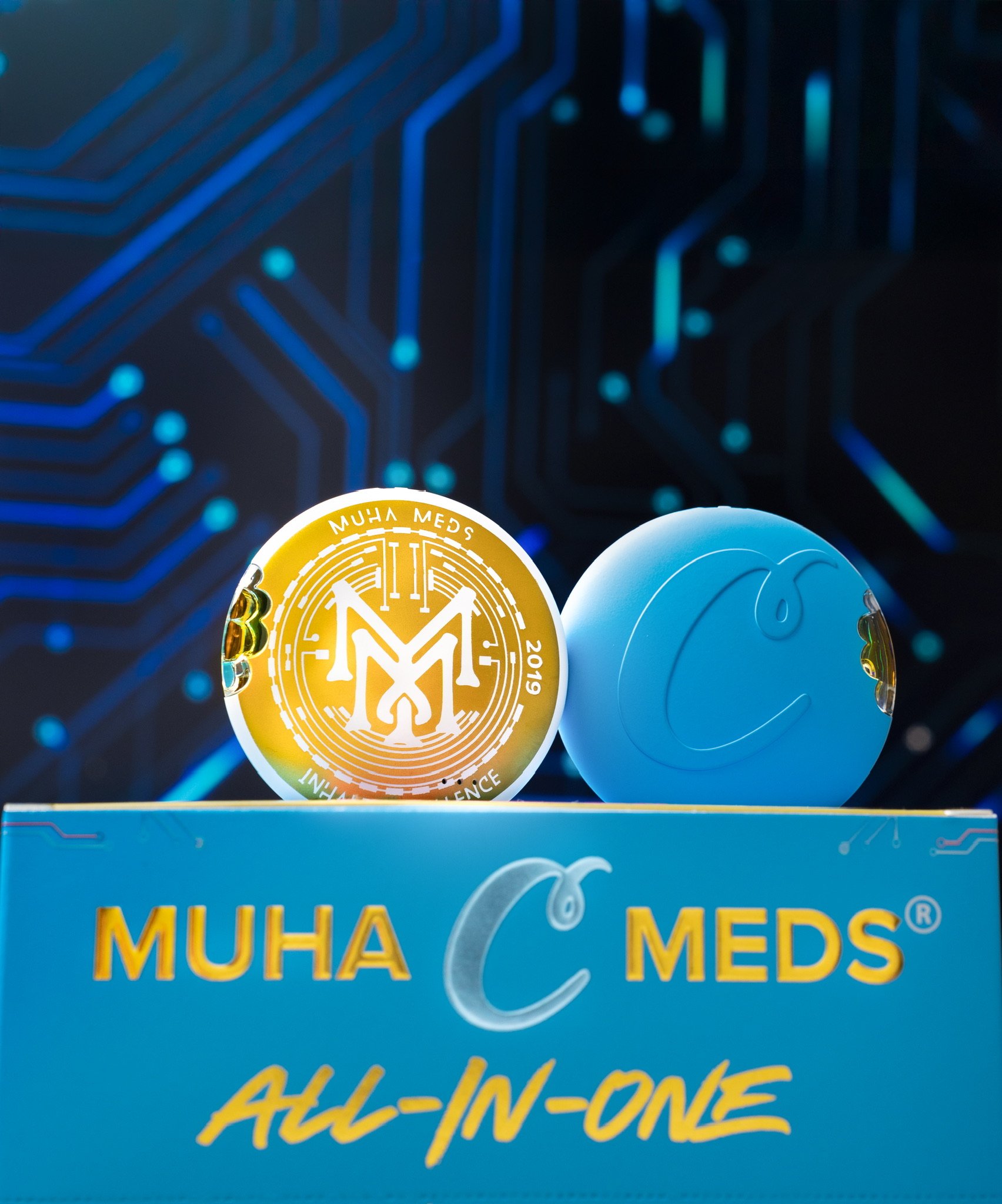 Muha Meds, Cookies Launch World's First Cookie-Shaped Disposable Vape |  Cannabis Equipment News