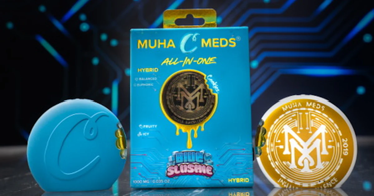 Muha Meds, Cookies Launch World's First Cookie-Shaped Disposable Vape | Cannabis Equipment News Muha Meds, Cookies Launch World's First Cookie-Shaped Disposable Vape | Cannabis Equipment News