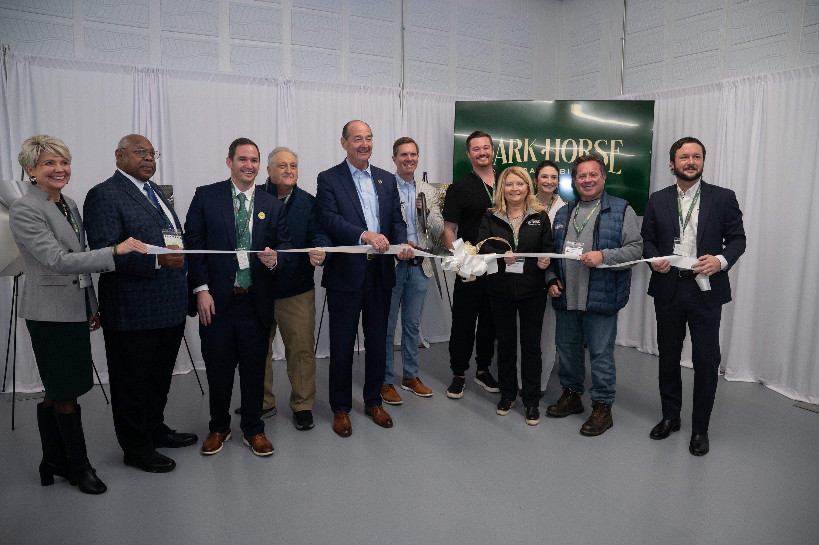 Ribbon Cutting Ceremony At Dark Horse Cannabis Cultivation Facility