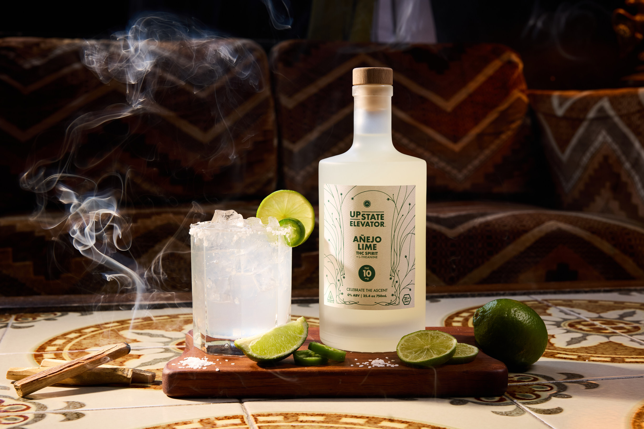 Upstate Elevator Anejo Lime Thc Spirit