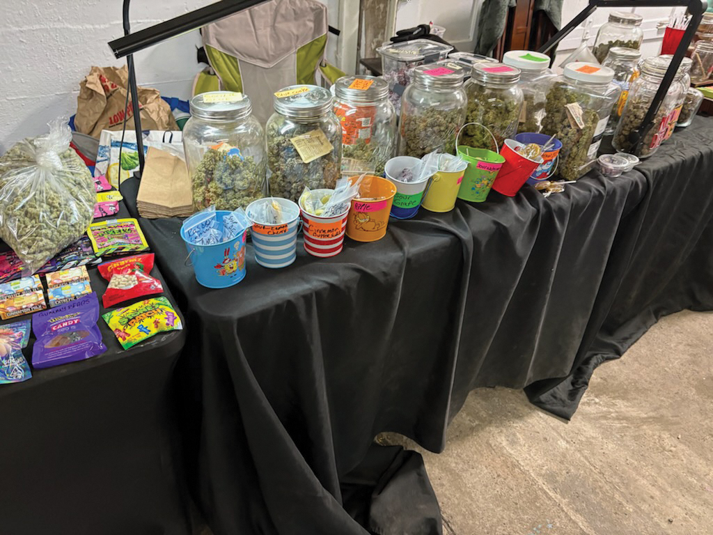 Photo from the alleged unlicensed cannabis operation at the Attick in Tacoma, Washington.
