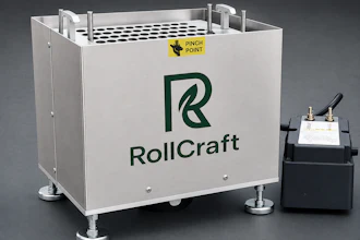 The RollCraft MRB fills up to 10,000 pre-rolls per day with one operator and no pre-weighing.