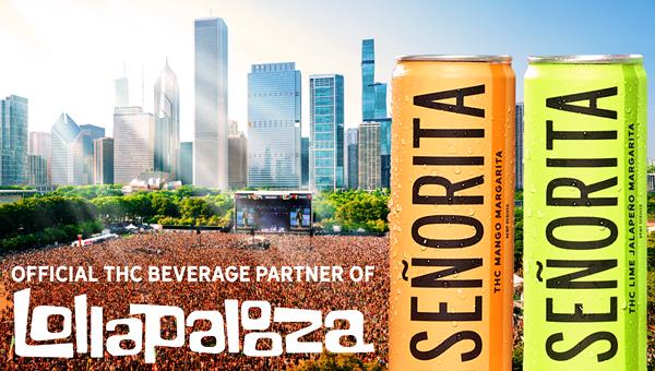 Senorita Official Thc Beverage Partner Lollapalooza 2026