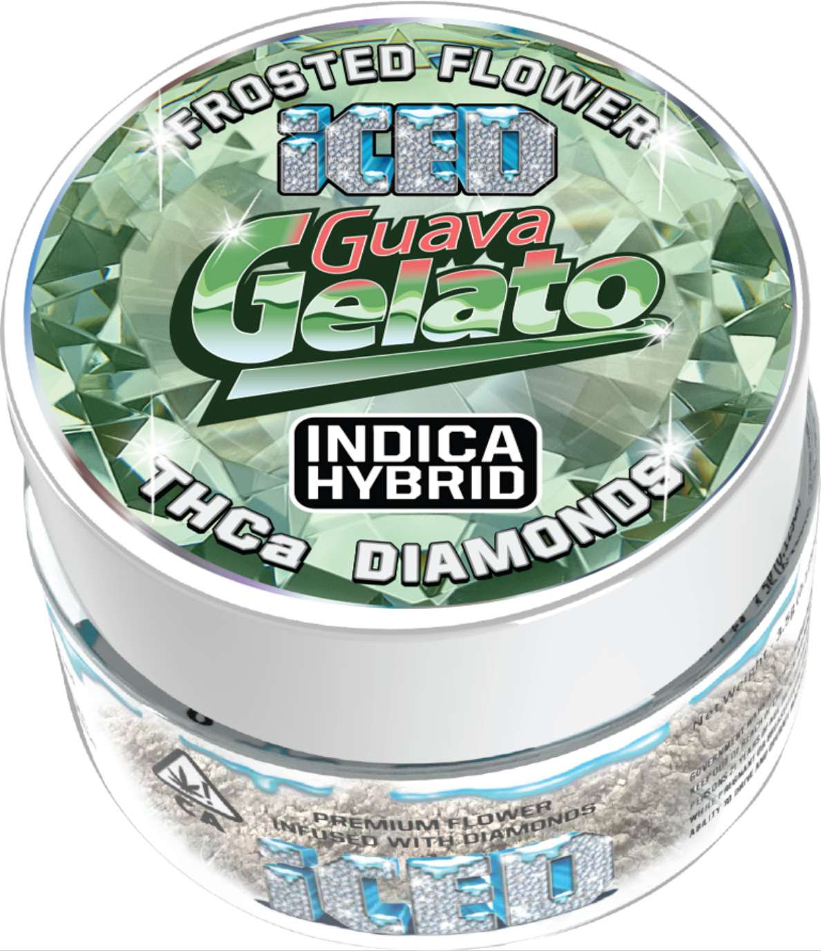 Recalled Iced Infused Flower products made by Natura Manufacturing, doing business as Co-Pack Co.